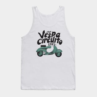 1949 Vespa Circuito 125 Tank Top